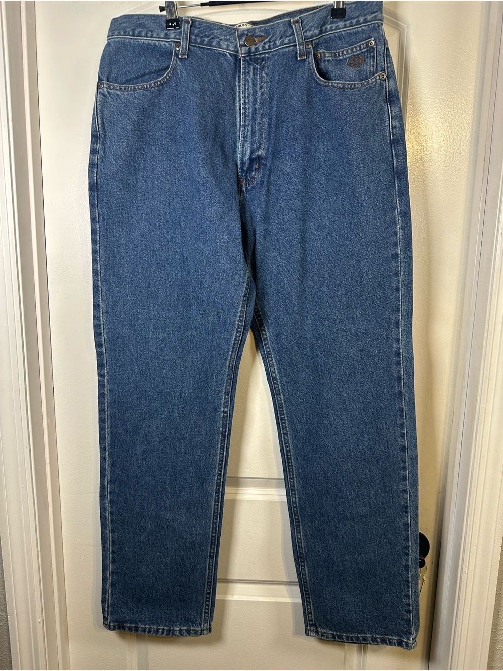 NWT Harley Davidson Dead Stock Genuine MotorClothes Jeans 36x32 Denim Biker Y2K